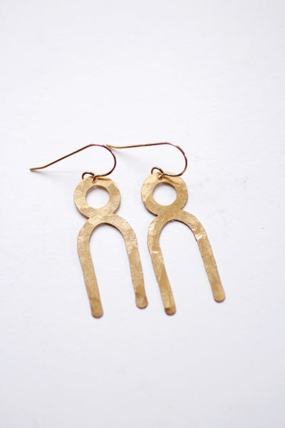 Modern Knot Twist Earrings