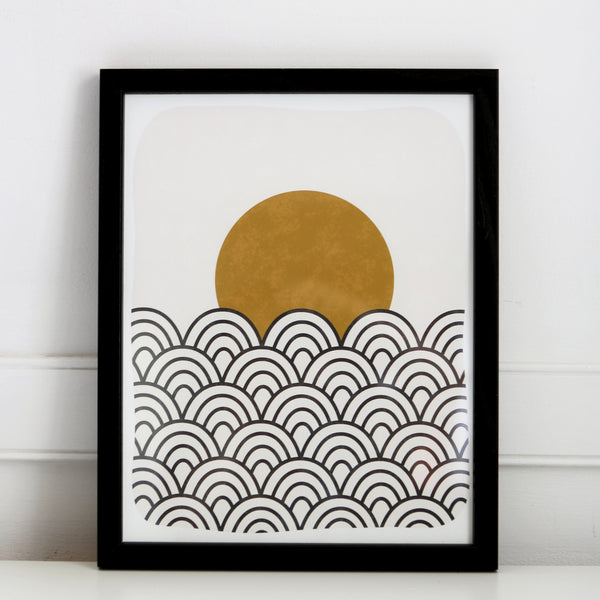 Add Black Frame To Your Art Print | Framed Art | Black Wood Frame | Picture Frame | Modern Frame | 5x7 Frame | 8x10 Frame | 11x14 Frame