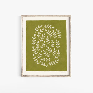 Olive Branches Wall Art Print