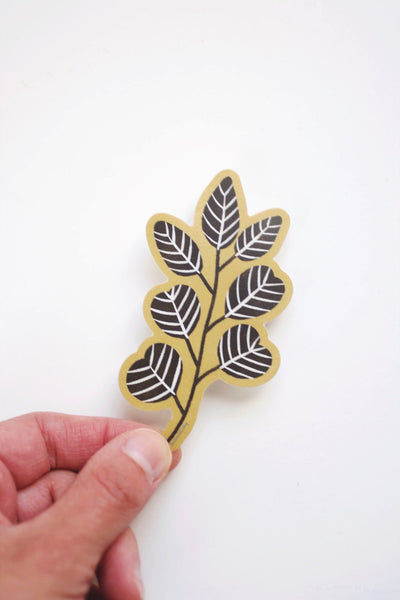 Eucalyptus Branch Vinyl Sticker | Nature Sticker | Eucalyptus Sticker | Vinyl Sticker | Water Bottle Sticker | Laptop Sticker Decal