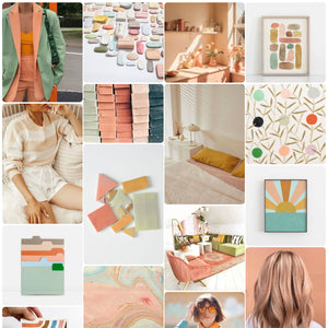 Color inspiration: Peach fuzz - Pantone's color of the year