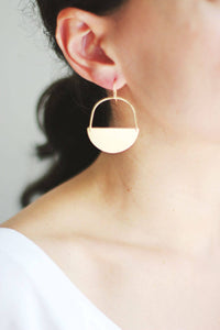 Half Moon Earrings