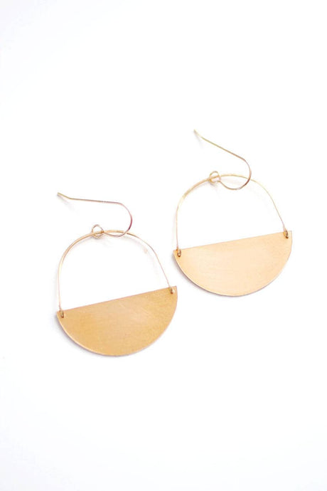 Half Moon Earrings