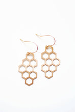 Load image into Gallery viewer, Honeycomb Earrings