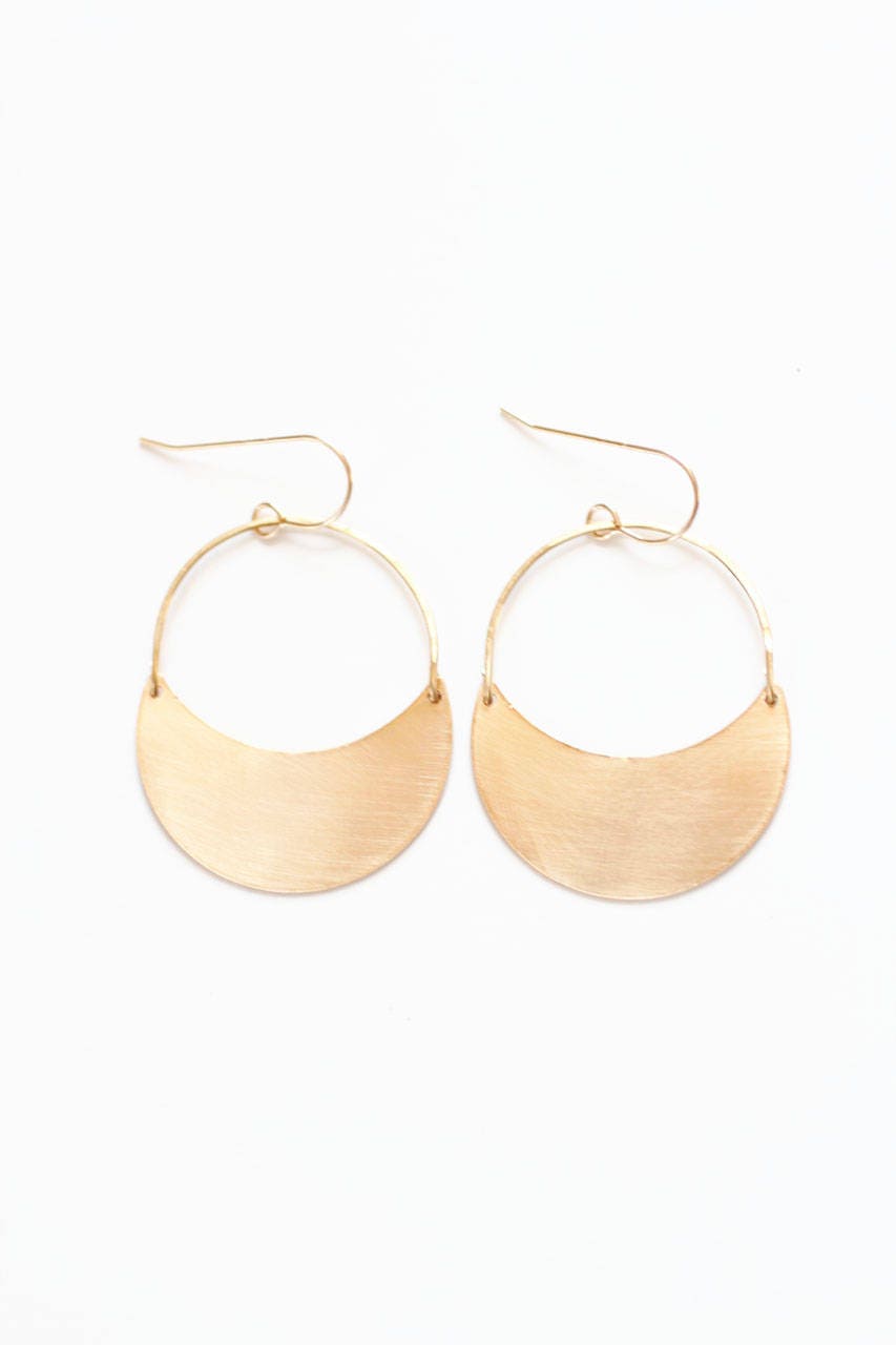 Crescent Dangle Earrings