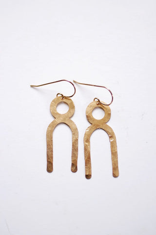 Modern Knot Twist Earrings