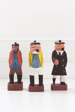 Load image into Gallery viewer, Vintage Wood Hand Carved Sailor Sea Captain Figurine | Vintage Sea Captain | Vintage Sailor | Vintage Nautical | Wood Folk Art