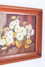 Load image into Gallery viewer, Vintage Wall Art Framed - Flower Still Life Oil Painting | Vintage Painting | Vintage Art Framed | Floral Art | Still Life Art | Moody Art