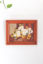 Load image into Gallery viewer, Vintage Wall Art Framed - Flower Still Life Oil Painting | Vintage Painting | Vintage Art Framed | Floral Art | Still Life Art | Moody Art