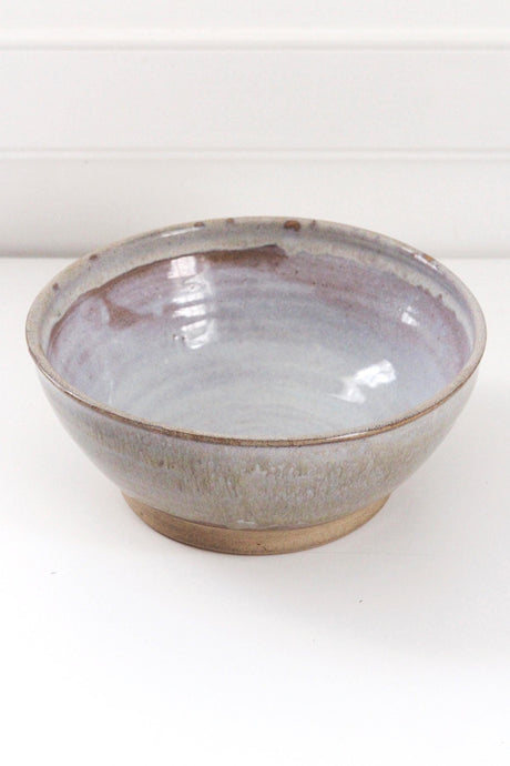 Vintage Studio Pottery Bowl Hand Thrown - Pale Blue | Vintage Pottery | Vintage Ceramic | Vintage Bowl | Vintage Mixing Bowl