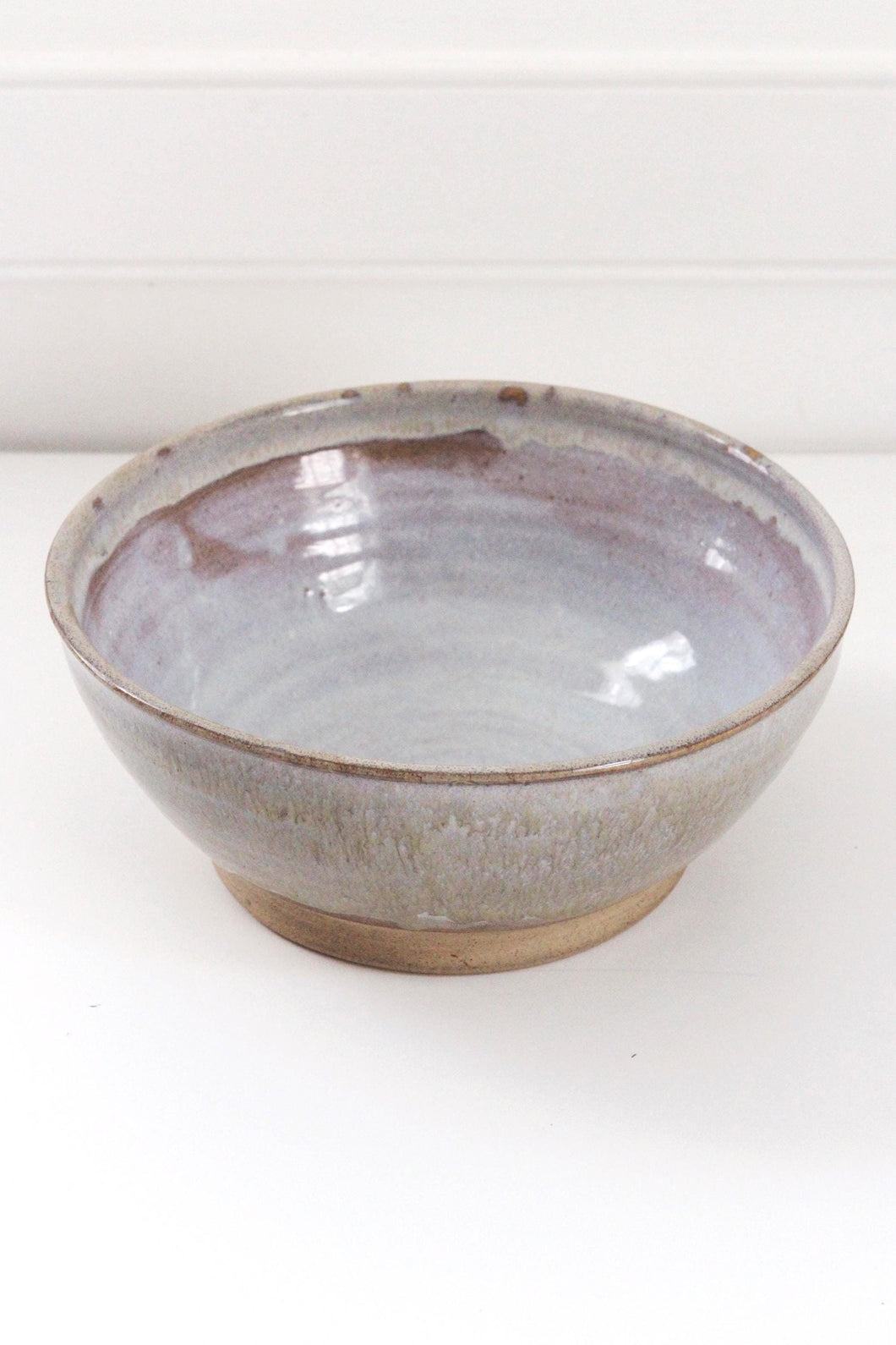 Vintage Studio Pottery Bowl Hand Thrown - Pale Blue | Vintage Pottery | Vintage Ceramic | Vintage Bowl | Vintage Mixing Bowl