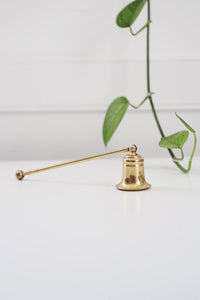 Vintage Brass Bell Candle Snuffer | Vintage Candle Snuffer | Vintage Decor | Mid Century Decor | Brass Candle Snuffer