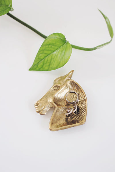 Vintage Brass Animal Trinket Dish | Vintage Trinket Dish | Vintage Decor | Mid Century Decor | Brass Trinket Dish | Brass Tray