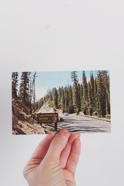 Vintage Postcard with Framing Options Zion Florida Rockies | Sold Individually