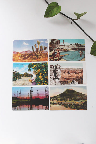 Vintage Postcard with Framing Options Zion Florida Rockies | Sold Individually