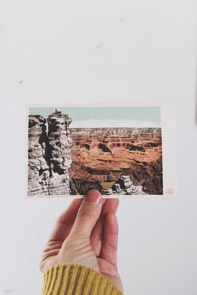 Vintage Postcard with Framing Options Zion Florida Rockies | Sold Individually