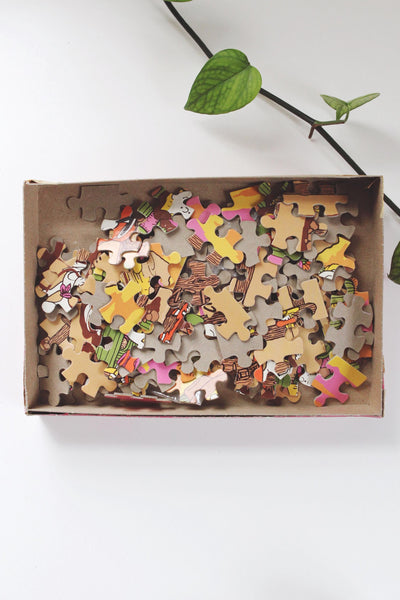 Vintage Peanuts Books Puzzle Collection