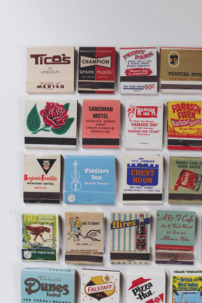 Vintage Matchbook with Framing Options | Sold Individually