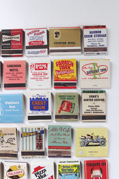 Vintage Matchbook with Framing Options | Sold Individually