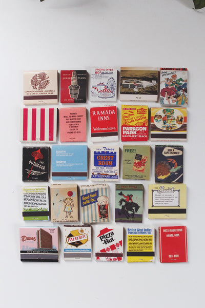 Vintage Matchbook with Framing Options | Sold Individually