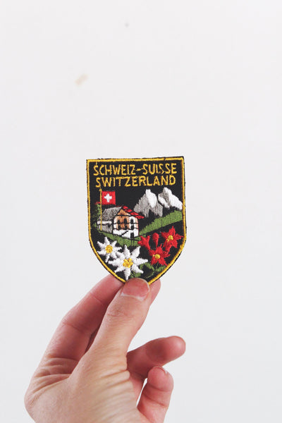 Vintage Patch with Framing Options - Europe | Vintage Framed Art | Design Art | Memorabilia Art | Sold Individually