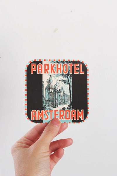 Vintage Travel Luggage Labels with Framing Options - Vintage Art | Vintage Framed Art | Sticker Art | Memorabilia Art | Sold Individually