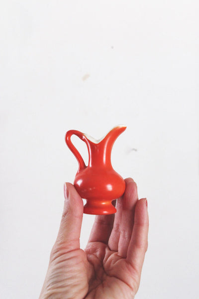 Vintage Miniature Ceramic Handmade Pottery Pitchers | Sold Individually
