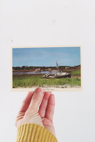 Vintage Postcard with Framing Options Skyline Drive Cape Cod | Sold Individually