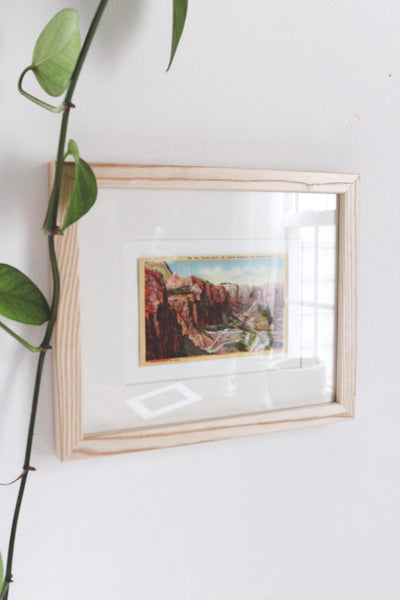 Vintage Postcard with Framing Options Yellowstone Chicago | Sold Individually