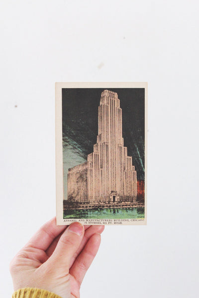 Vintage Postcard with Framing Options Yellowstone Chicago | Sold Individually