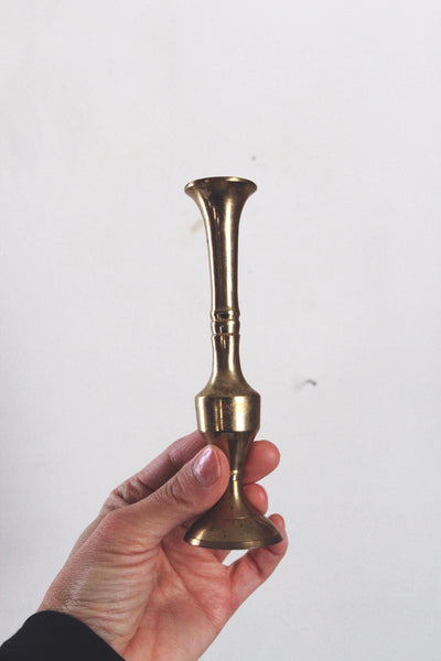 Vintage Brass Candle Holder Collection 1