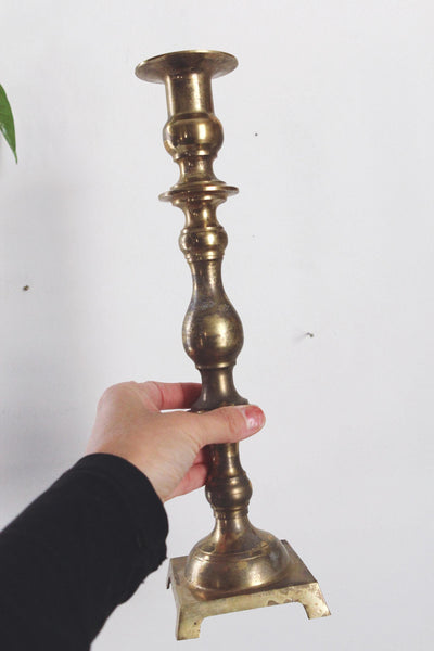 Vintage Brass Candle Holder Collection 1