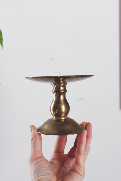Vintage Brass Candle Holder Collection 2 | Sold Individually