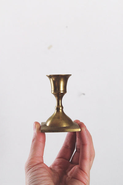 Vintage Brass Candle Holder Collection 2 | Sold Individually