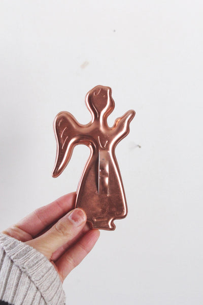 Vintage Copper Tone Cookie Cutter Christmas Animals Collection 2 | Sold Individually