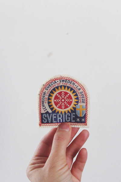 Vintage Patch with Framing Options - Europe Collection 2 | Vintage Framed Art | Design Art | Memorabilia Art | Sold Individually