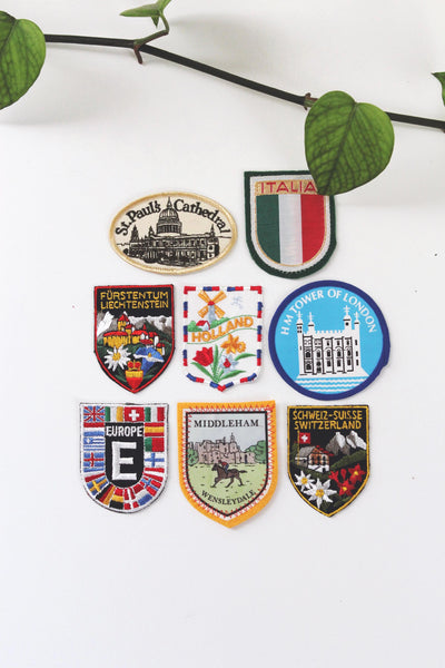 Vintage Patch with Framing Options - Europe