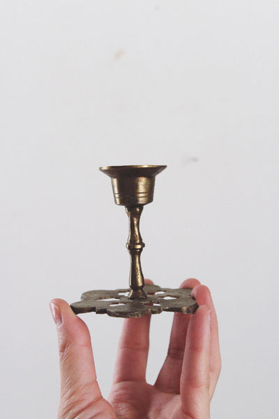 Vintage Brass Candle Holder Collection 2 | Sold Individually