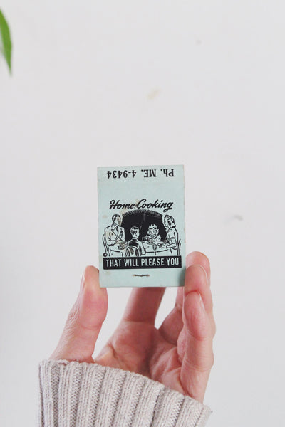 Vintage Matchbook with Framing Options Collection 2 | Sold Individually