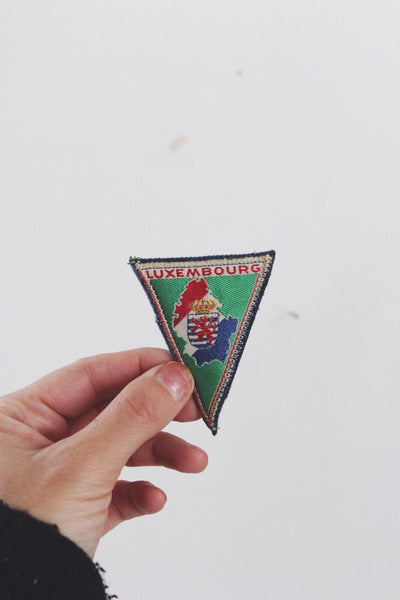 Vintage Patch with Framing Options - Europe Collection 2 | Vintage Framed Art | Design Art | Memorabilia Art | Sold Individually