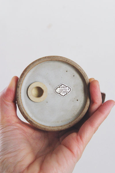 Vintage Otagiri Japan Speckled Stoneware Salt Pepper Shakers