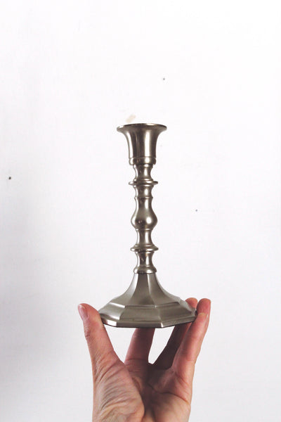 Vintage Restoration Hardware Pewter Candlestick Candle Holders | Sold Individually