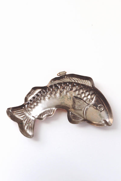 Vintage Copper Fish Wall Hanging Mold