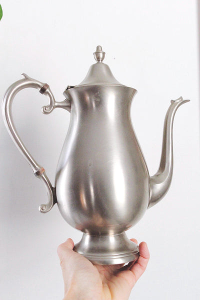 Vintage F.B. Rogers Provincetown Pewterlite Coffee Tea Set