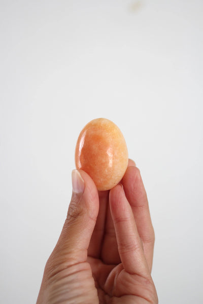 Vintage Mini Hand Carved Alabaster Marble Eggs | Sold Individually