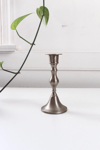 Vintage Restoration Hardware Pewter Candlestick Candle Holders | Sold Individually