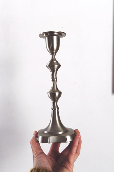 Vintage Restoration Hardware Pewter Candlestick Candle Holders | Sold Individually