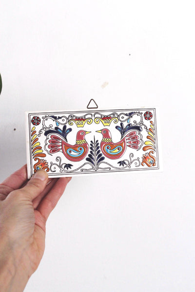 Vintage Niarchos Hellas Greek Mythology Handmade Ceramic Wall Tile | Sold Individually