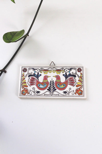 Vintage Niarchos Hellas Greek Mythology Handmade Ceramic Wall Tile | Sold Individually