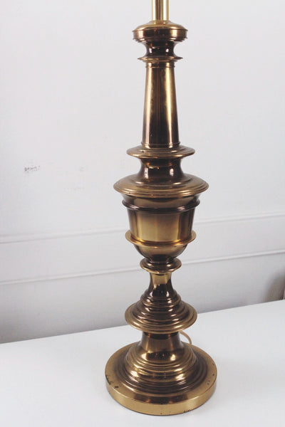 Vintage Chinese Chinoiserie Floral Porcelain Ceramic Ginger Jar Table Lamp